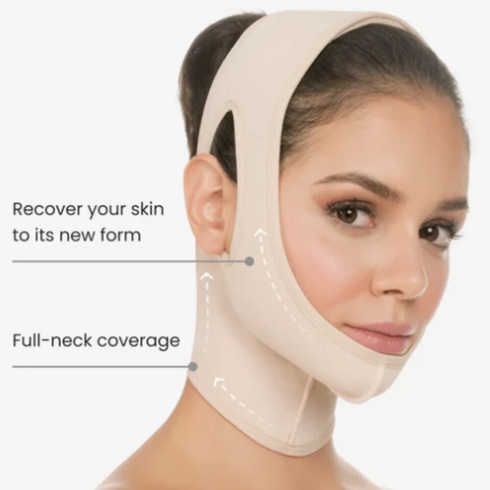 Post Surgery Compression Face / Beige - Picture 7 of 8